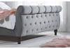 5ft King Size Colorado Grey Velvet finish bed frame 4